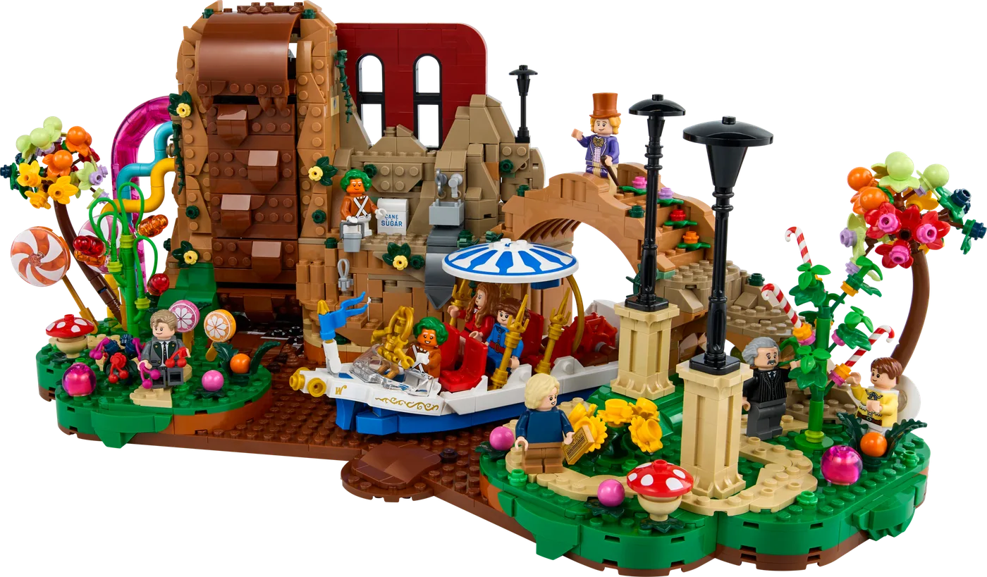 Dans le même style que le LEGO Willy Wonka & la Chocolaterie (21360-1) | Brick Broker