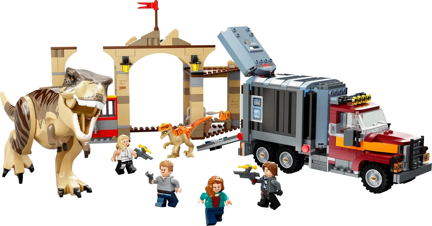 Dans le même style que le LEGO L’évasion du T. rex et de l’Atrociraptor (76948-1) | Brick Broker