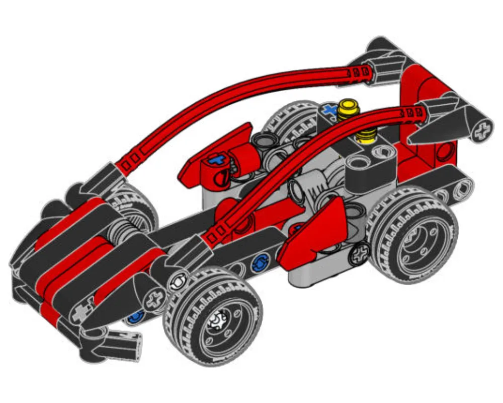 Dans le même style que le LEGO Voiture de sport super (L0002291-1) | Brick Broker
