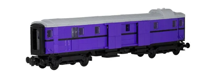 BlueBrixx Wagon à bagages Rheingold violet (BB-102579) - prix | Brick Broker