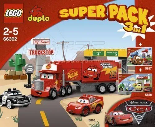 LEGO 66392 Pack Super Duplo Cars 3 en 1 - prix | Brick Broker