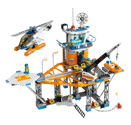 Dans le même style que le LEGO Plateforme de la Garde côtière (4210-1) | Brick Broker