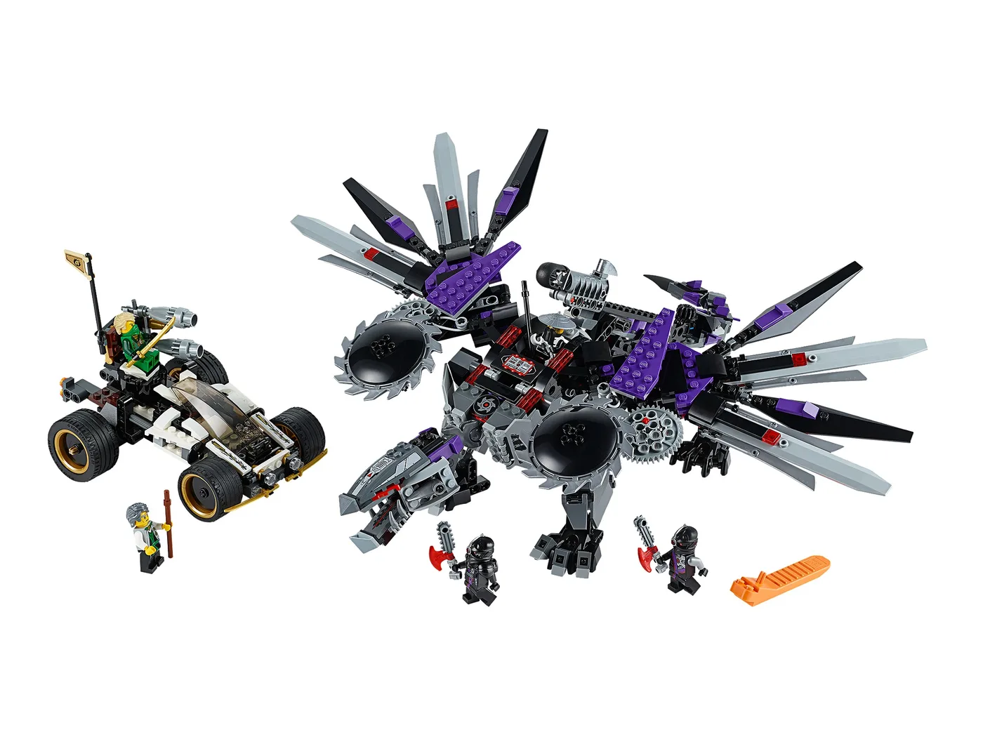 Dans le même style que le LEGO Mécha-Dragon Nindroid (70725-1) | Brick Broker