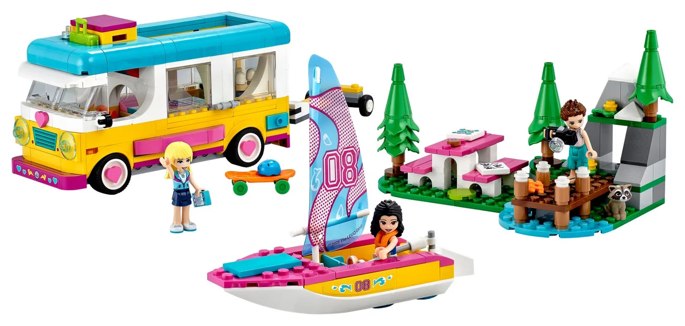 Dans le même style que le LEGO Camping-car Forestier et Voilier (41681-1) | Brick Broker