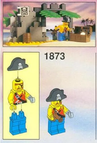 Dans le même style que le LEGO Trésor de Pirate (1873-1) | Brick Broker