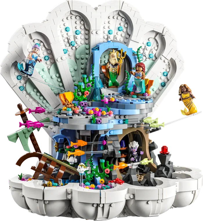 LEGO 43225 La Petite Sirène Coquillage royal - prix | Brick Broker