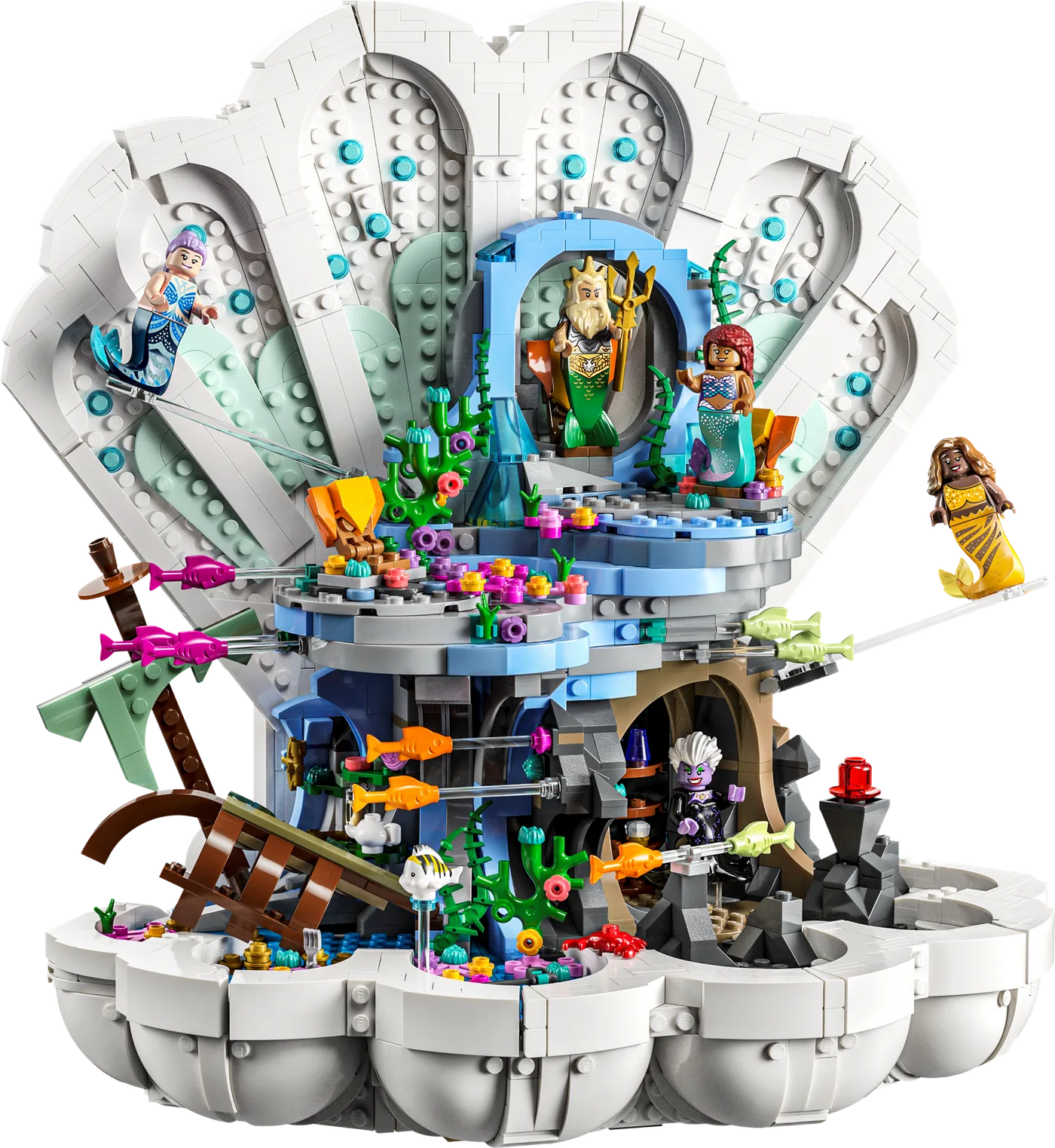 Dans le même style que le LEGO La Petite Sirène Coquillage royal (43225-1) | Brick Broker
