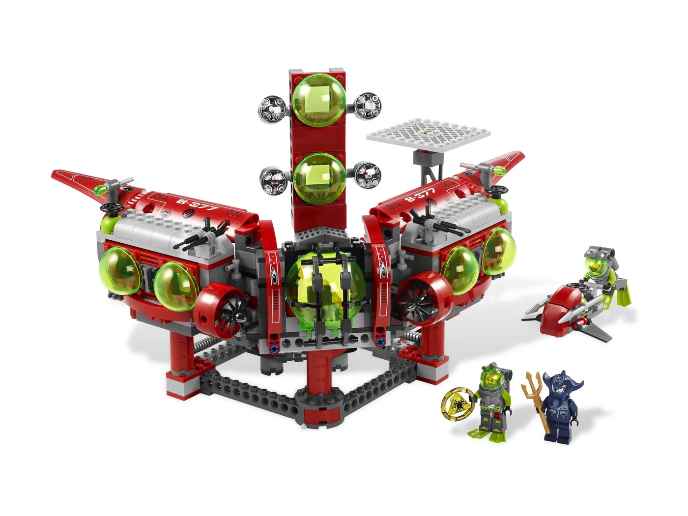 Dans le même style que le LEGO Siège social de l'exploration d'Atlantis (8077-1) | Brick Broker