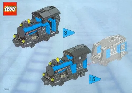 Dans le même style que le LEGO Petite locomotive (3740-1) | Brick Broker