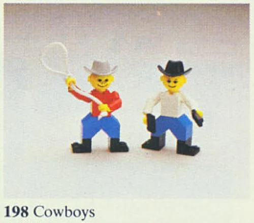 Dans le même style que le LEGO Cow-boys (198-1) | Brick Broker