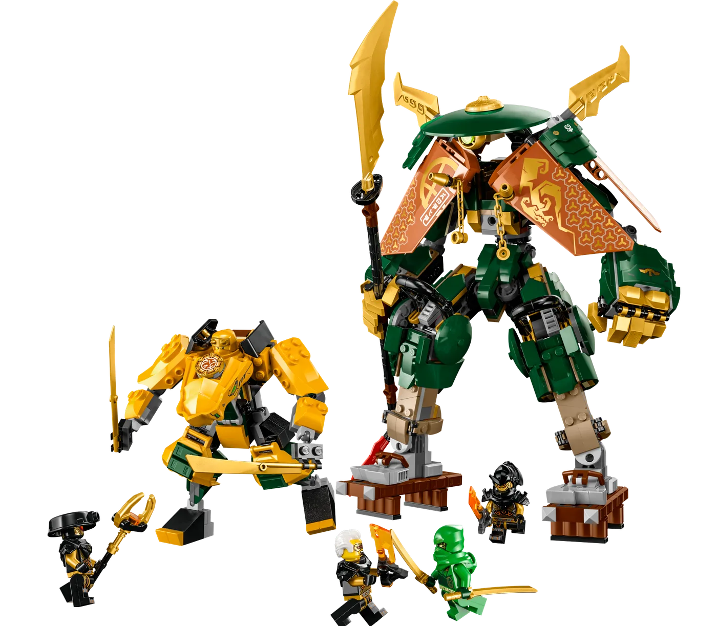 Dans le même style que le LEGO Les Mechs de l'Équipe Ninja de Lloyd et Arin (71794-1) | Brick Broker