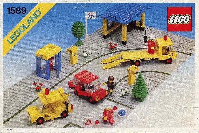 LEGO 1589 Assistance Dépannage (Version TCS) - prix | Brick Broker