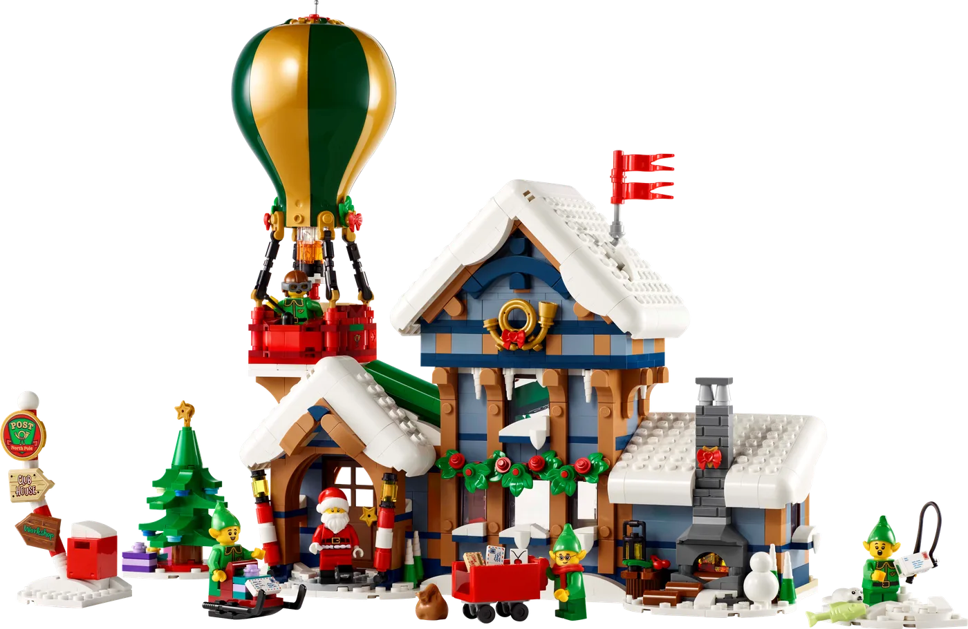 Dans le même style que le LEGO Bureau de poste du Père Noël (10339-1) | Brick Broker