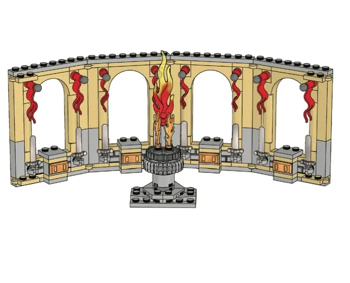 LEGO Support de figurine médiévale (EG00117-1) - prix | Brick Broker