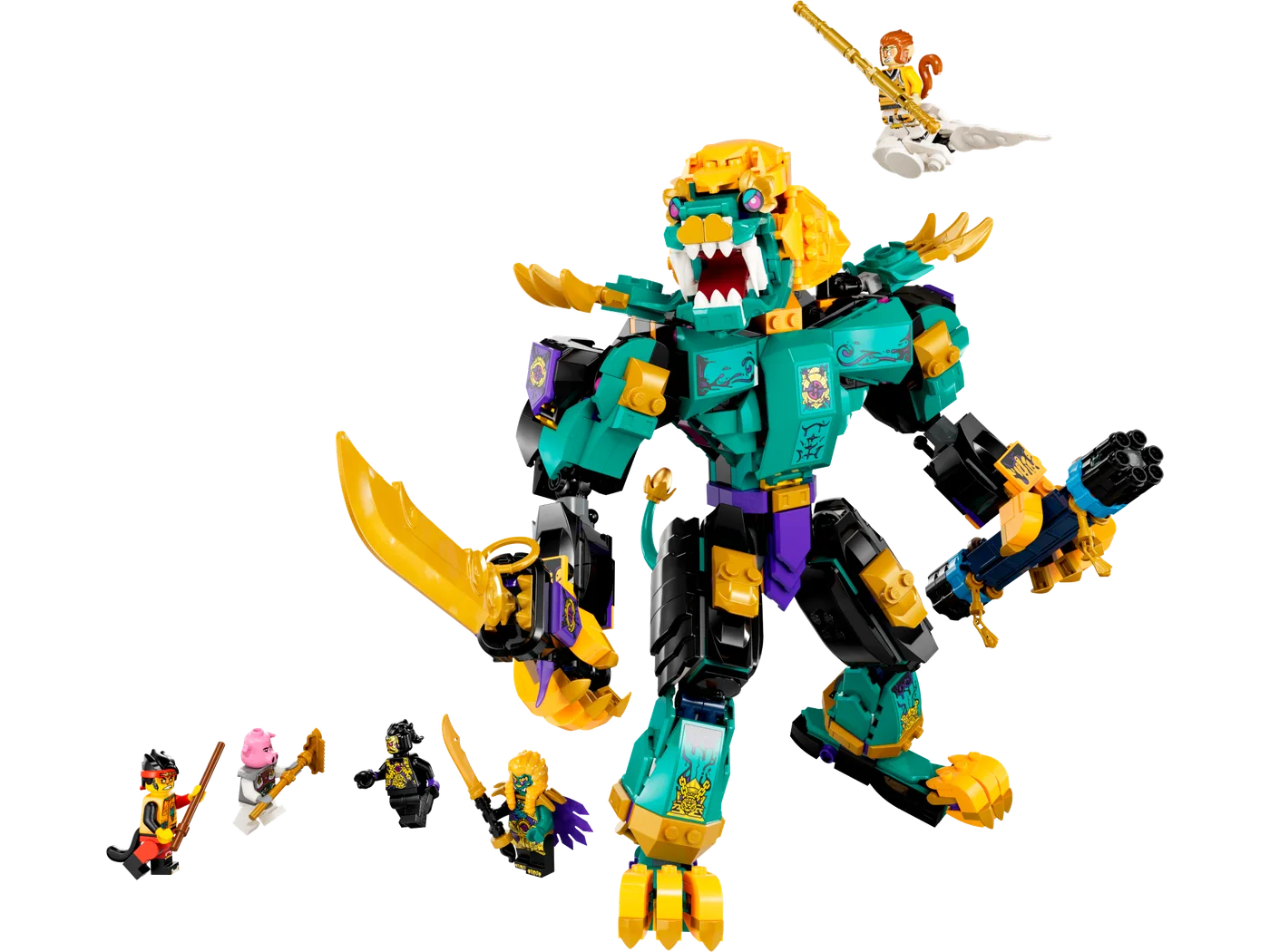 Dans le même style que le LEGO Le Puissant Lion Azur (80048-1) | Brick Broker