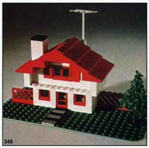 Dans le même style que le LEGO Chalet suisse (349-1) | Brick Broker