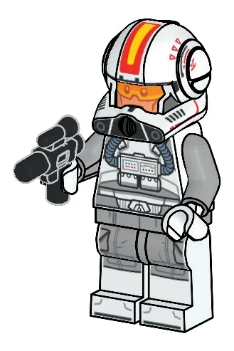 Dans le même style que le LEGO Pilote Clone Phase 2 (L0002233-1) | Brick Broker