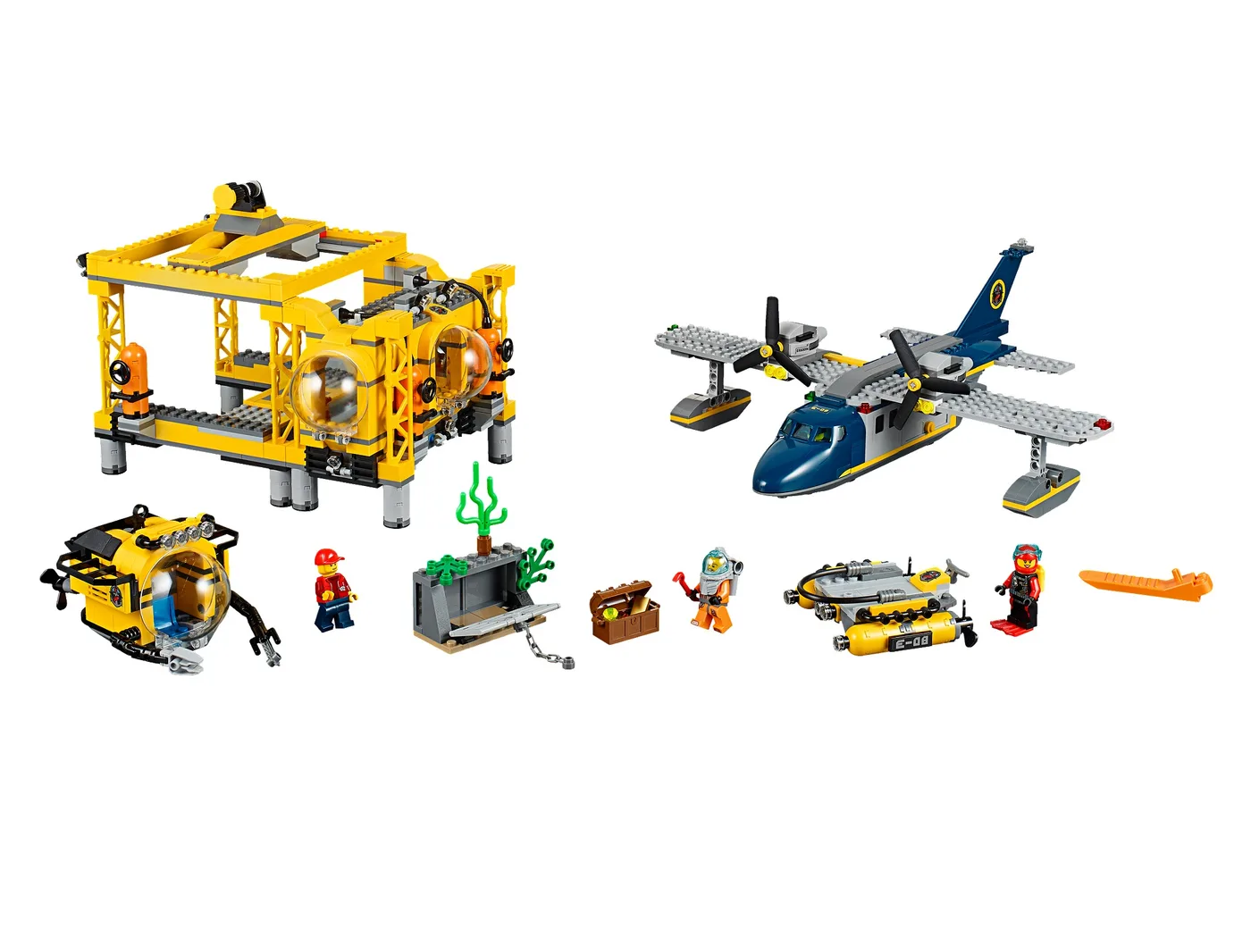 Dans le même style que le LEGO Base d'opération en mer profonde (60096-1) | Brick Broker