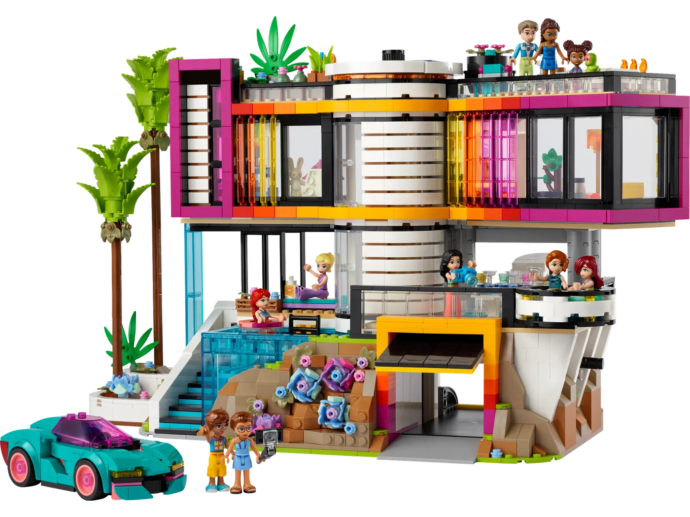 Dans le même style que le LEGO La maison moderne d'Andrea (42639-1) | Brick Broker