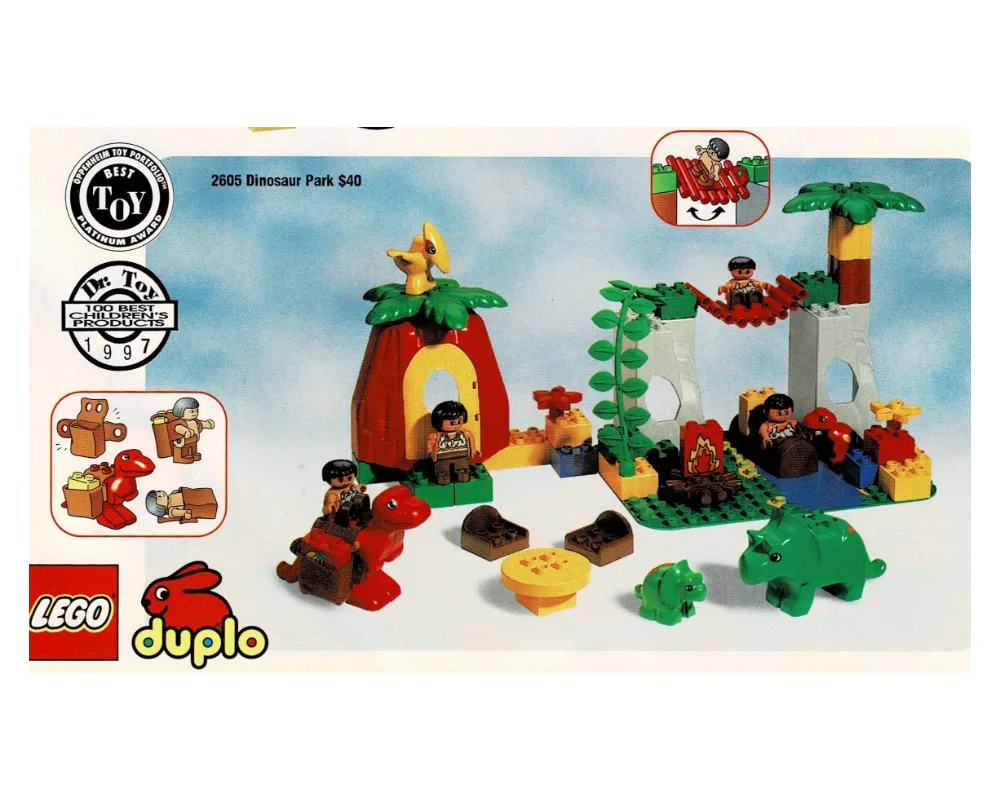 Dans le même style que le LEGO Parc de dinosaures (2605-1) | Brick Broker