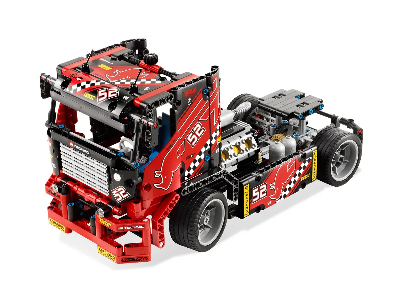 Dans le même style que le LEGO Camion de course (8041-1) | Brick Broker