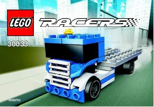 Dans le même style que le LEGO Camion de course (30033-1) | Brick Broker