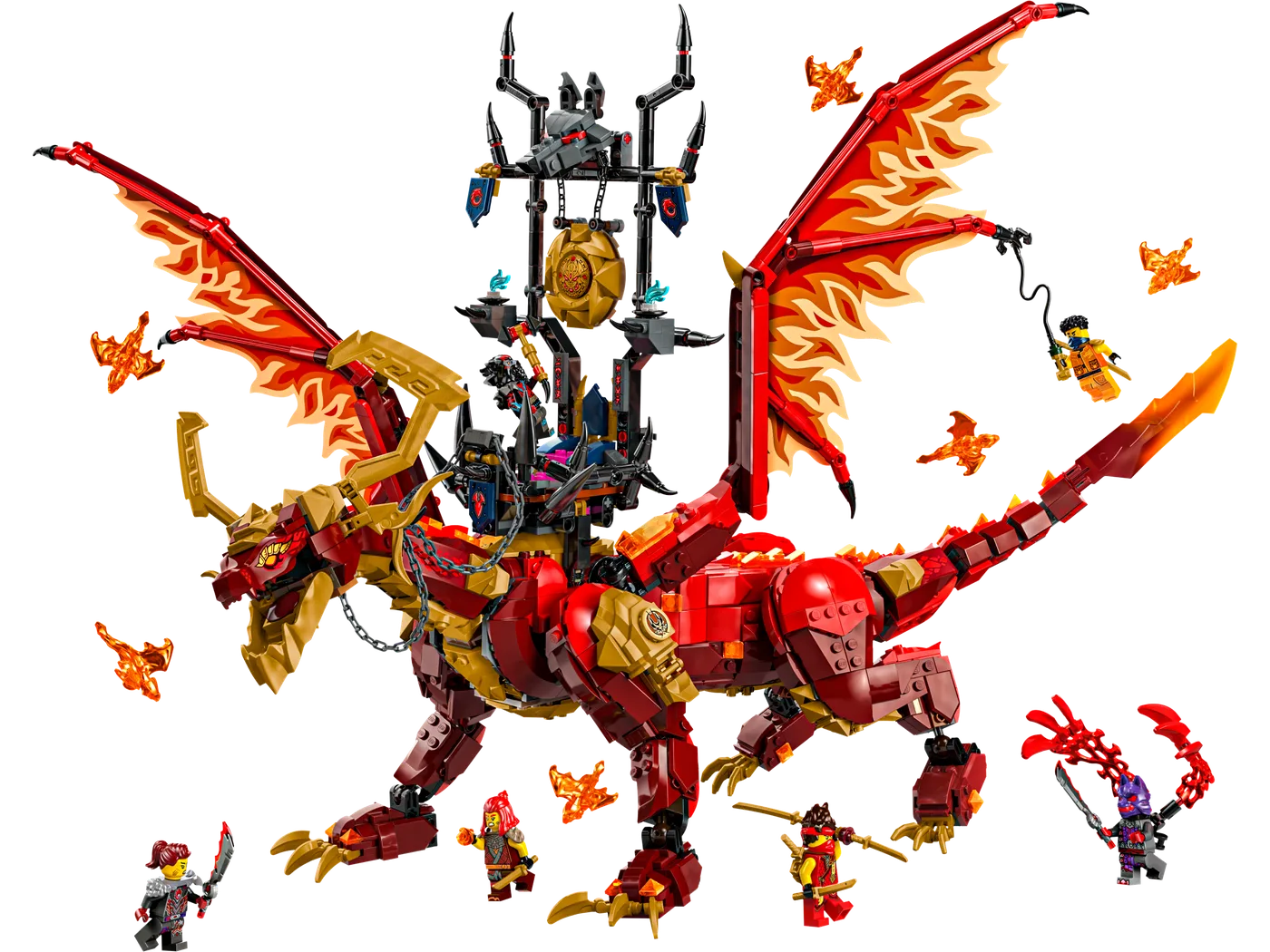 Dans le même style que le LEGO Le dragon-source du mouvement (71822-1) | Brick Broker