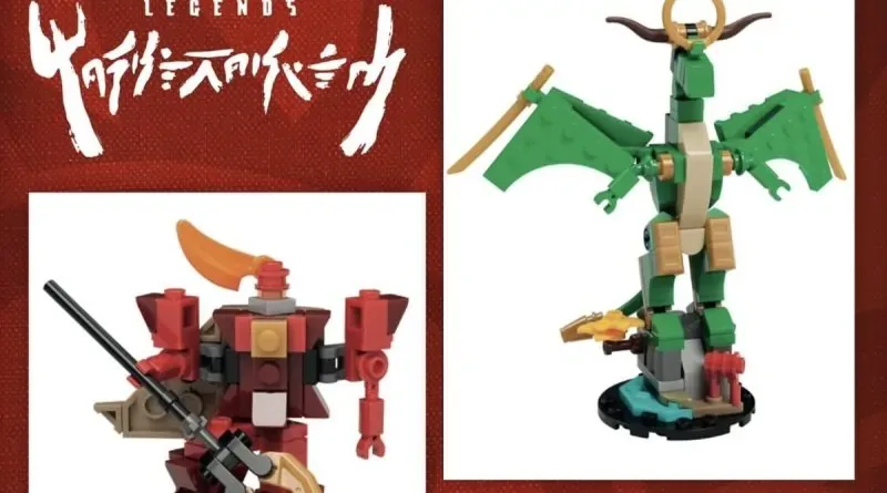 Dans le même style que le LEGO Dragon Gardien & Mécafeu (GUARDIANDRAGON-1) | Brick Broker