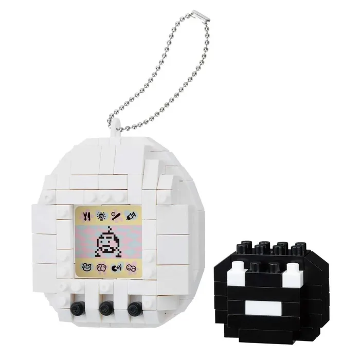nanoblock Tamagotchi première génération (Blanc) (NBCC-237) - prix | Brick Broker