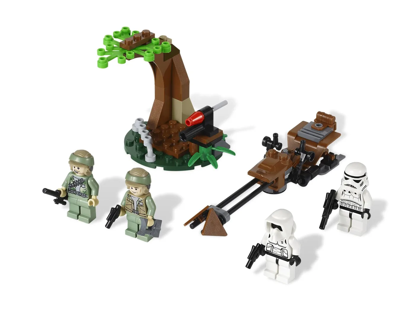 Dans le même style que le LEGO Pack de combat : Soldat rebelle d'Endor & Soldat impérial (9489-1) | Brick Broker