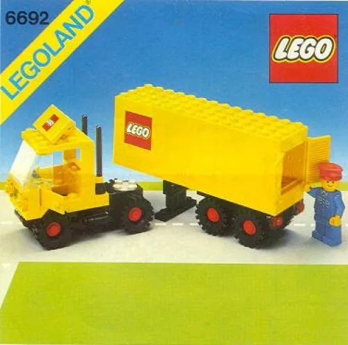 Dans le même style que le LEGO Remorque de tracteur (6692-1) | Brick Broker