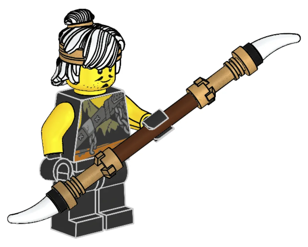 Dans le même style que le LEGO Jeune Wu (891945-1) | Brick Broker