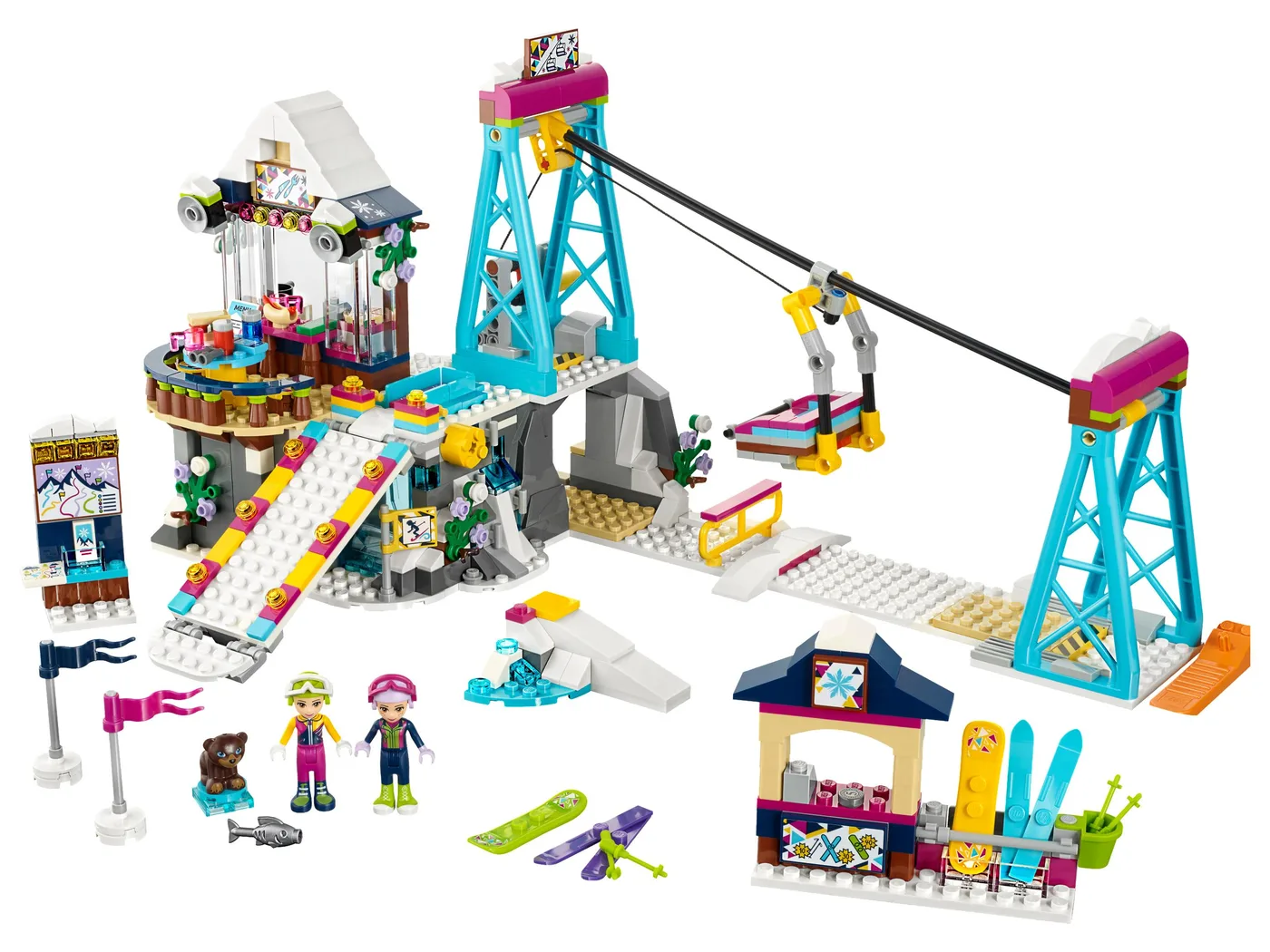 Dans le même style que le LEGO Le télésiège de la station de ski (41324-1) | Brick Broker