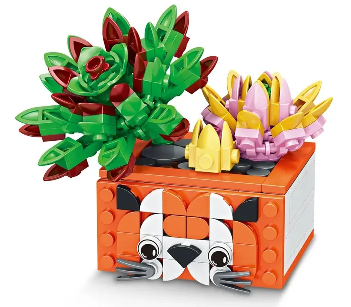 Forange Cactus dans un pot phoque (FOR-FC8303) - prix | Brick Broker