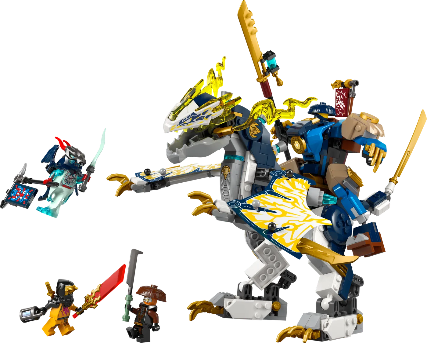 Dans le même style que le LEGO Cavalier Mécanique du Dragon Renégat (71843-1) | Brick Broker