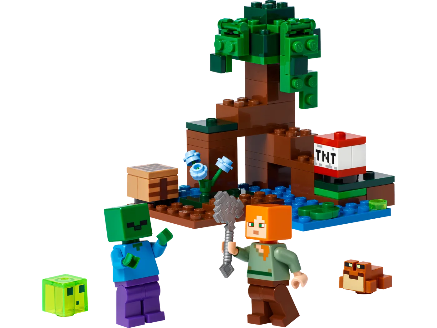 Dans le même style que le LEGO L'aventure dans le marais (21240-1) | Brick Broker