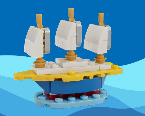 Dans le même style que le LEGO Grand voilier (6674871-1) | Brick Broker
