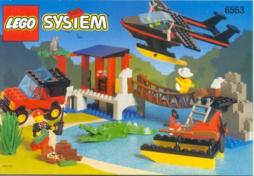 Dans le même style que le LEGO Atterrissage du crocodile (6563-1) | Brick Broker