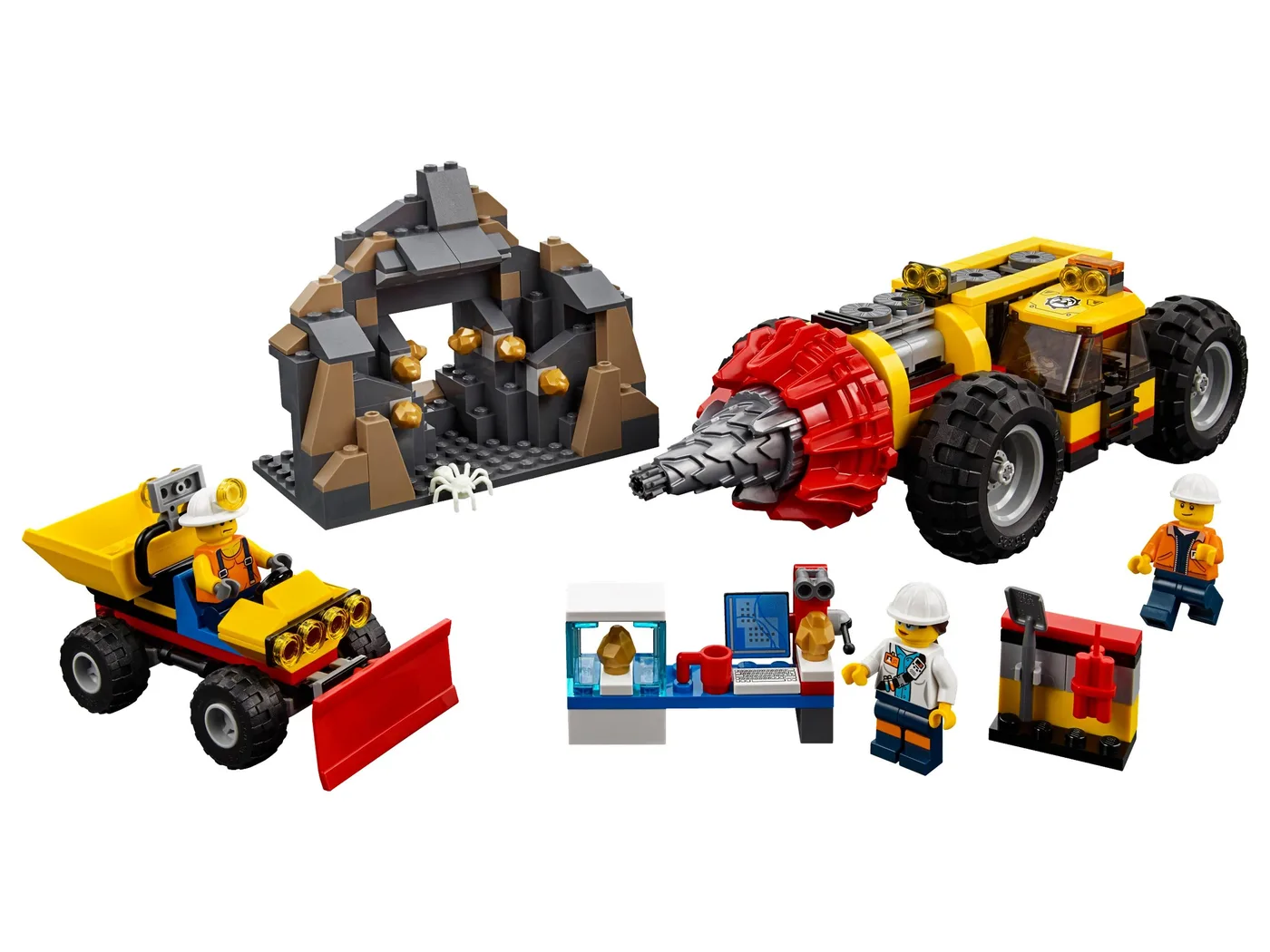 Dans le même style que le LEGO Perceuse lourde minière (60186-1) | Brick Broker