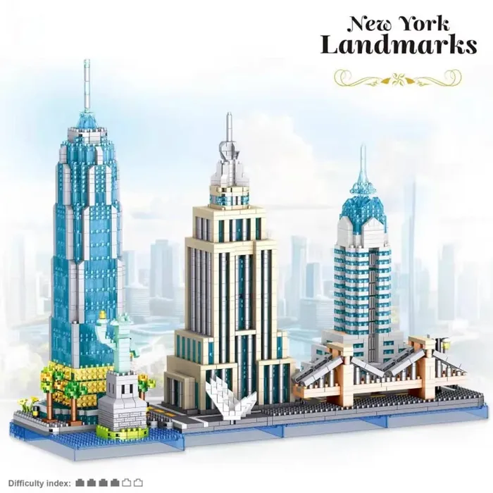 ZHEGAO Monuments de New York (ZHE-LZ8333) - prix | Brick Broker