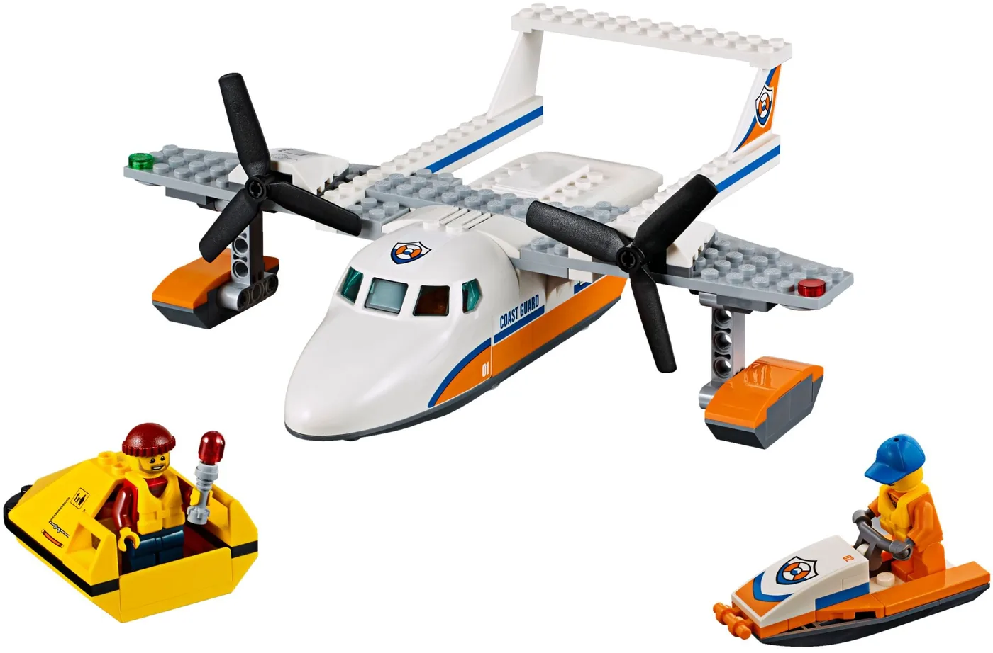 Dans le même style que le LEGO Avion de sauvetage en mer (60164-1) | Brick Broker