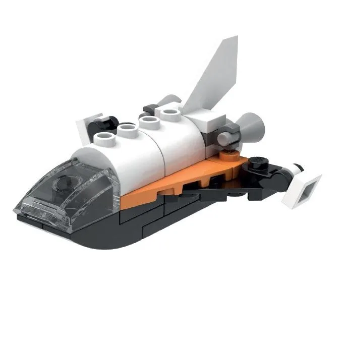 Dans le même style que le LEGO Navette spatiale (SHUTTLE-1) | Brick Broker