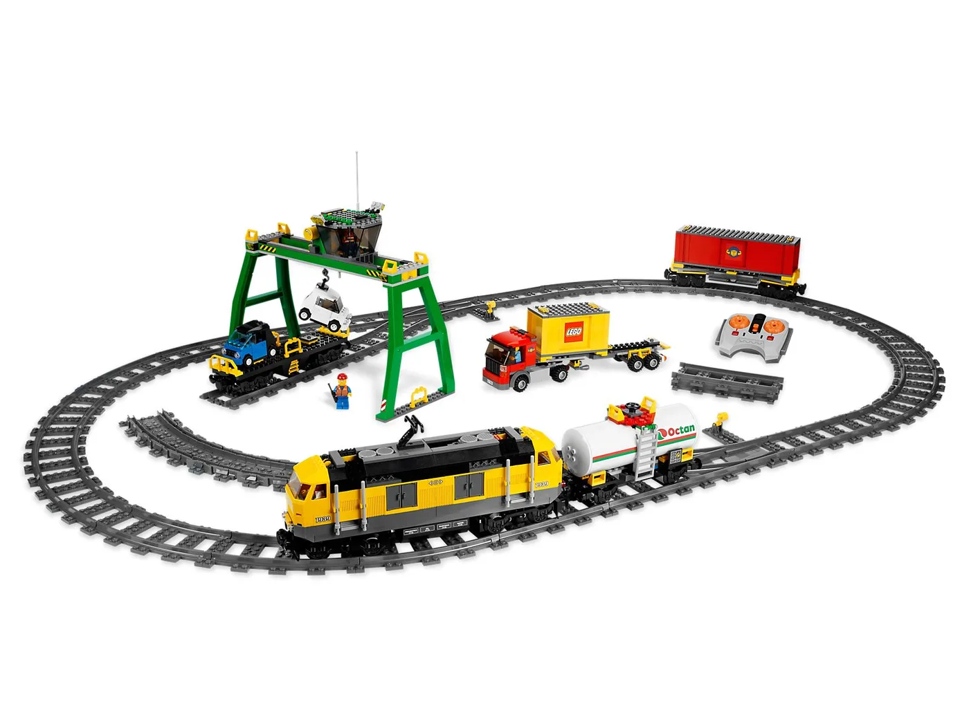 Dans le même style que le LEGO Train de marchandises (7939-1) | Brick Broker