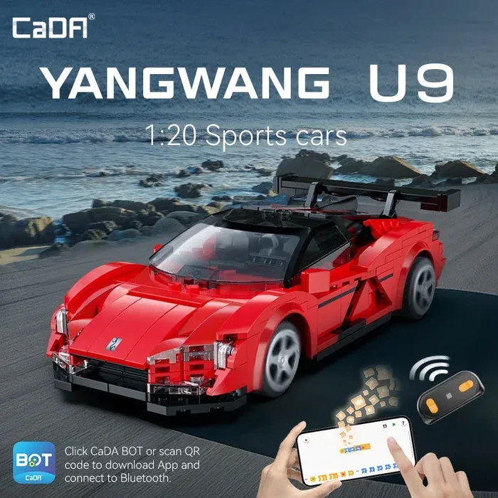 CaDA Supercar YangWang U9 1:20 (CADA-C51099W) - prix | Brick Broker