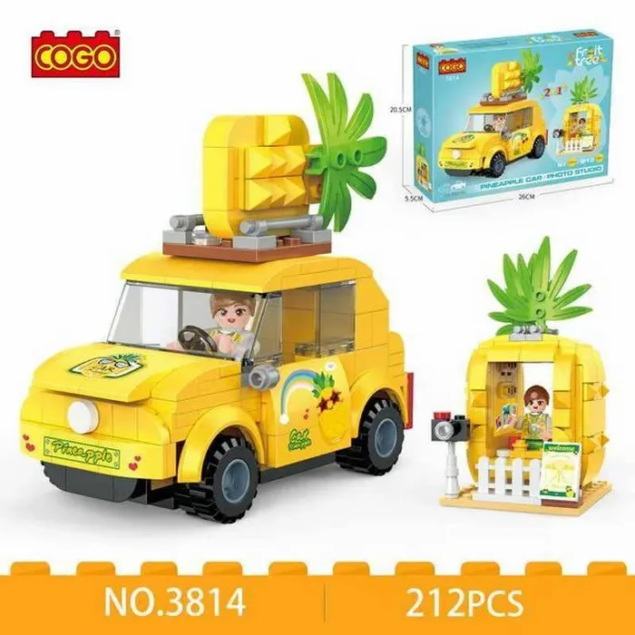 Cogo Camion ananas + Studio photo ananas (COGO-3814) - prix | Brick Broker