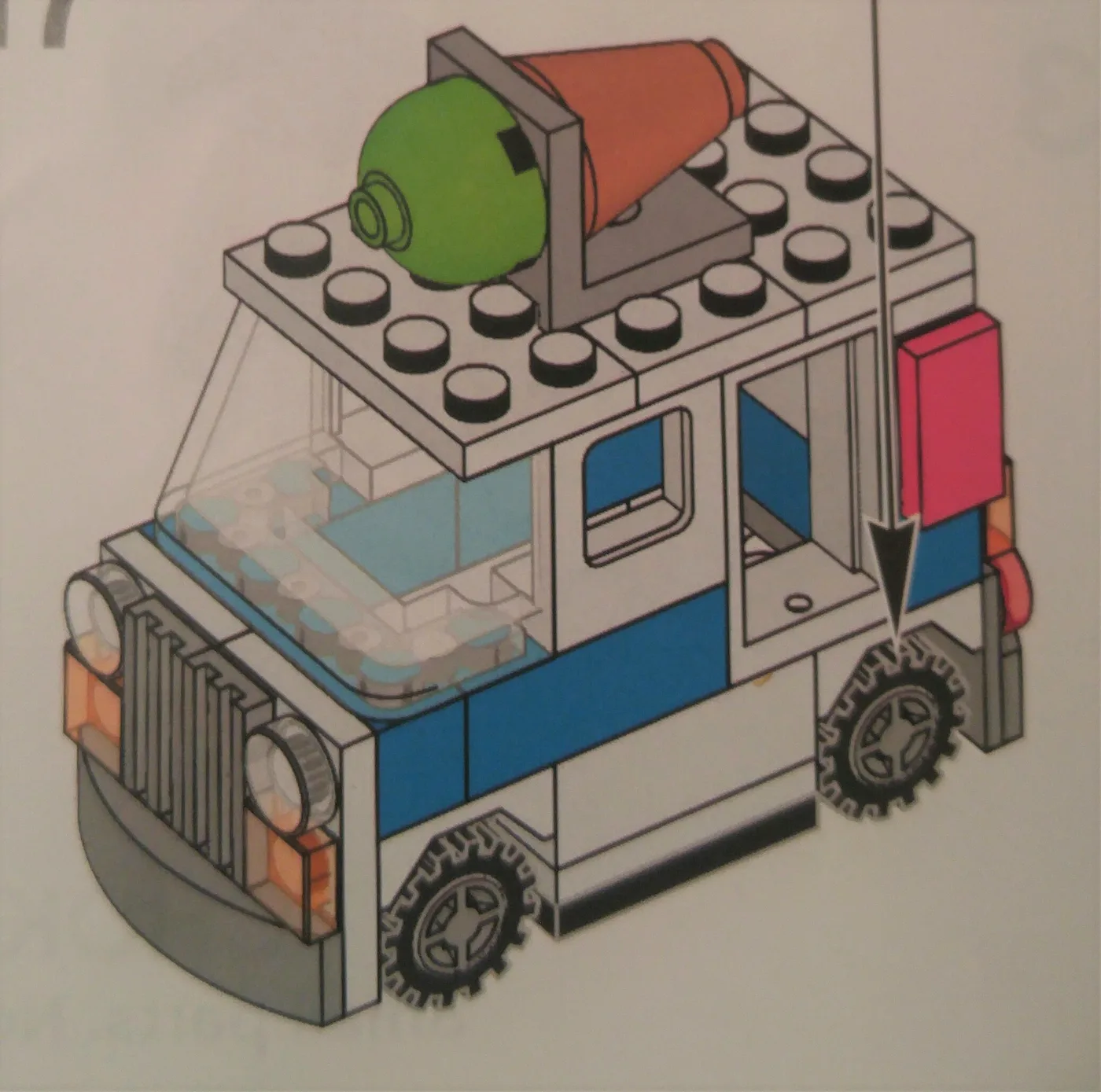 Dans le même style que le LEGO Camion à Glace (ICECREAMTRUCK-1) | Brick Broker