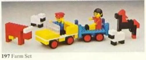 Dans le même style que le LEGO Véhicule Agricole et Animaux (197-1) | Brick Broker