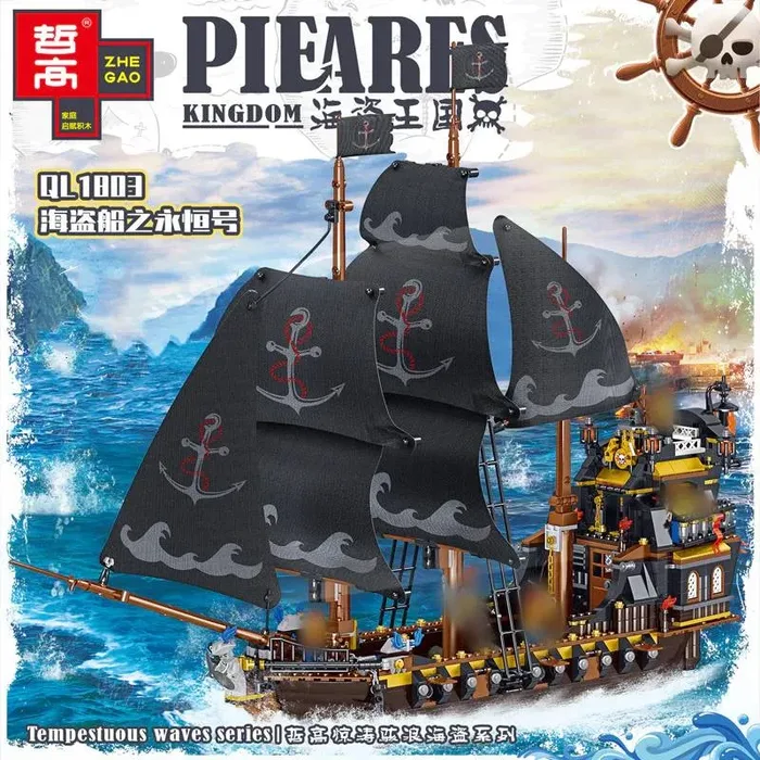 ZHEGAO Navire de pirates (ZHE-QL1803) - prix | Brick Broker