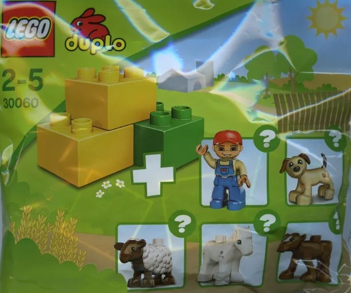 Dans le même style que le LEGO Ensemble de la ferme - Vache (30060-5) | Brick Broker