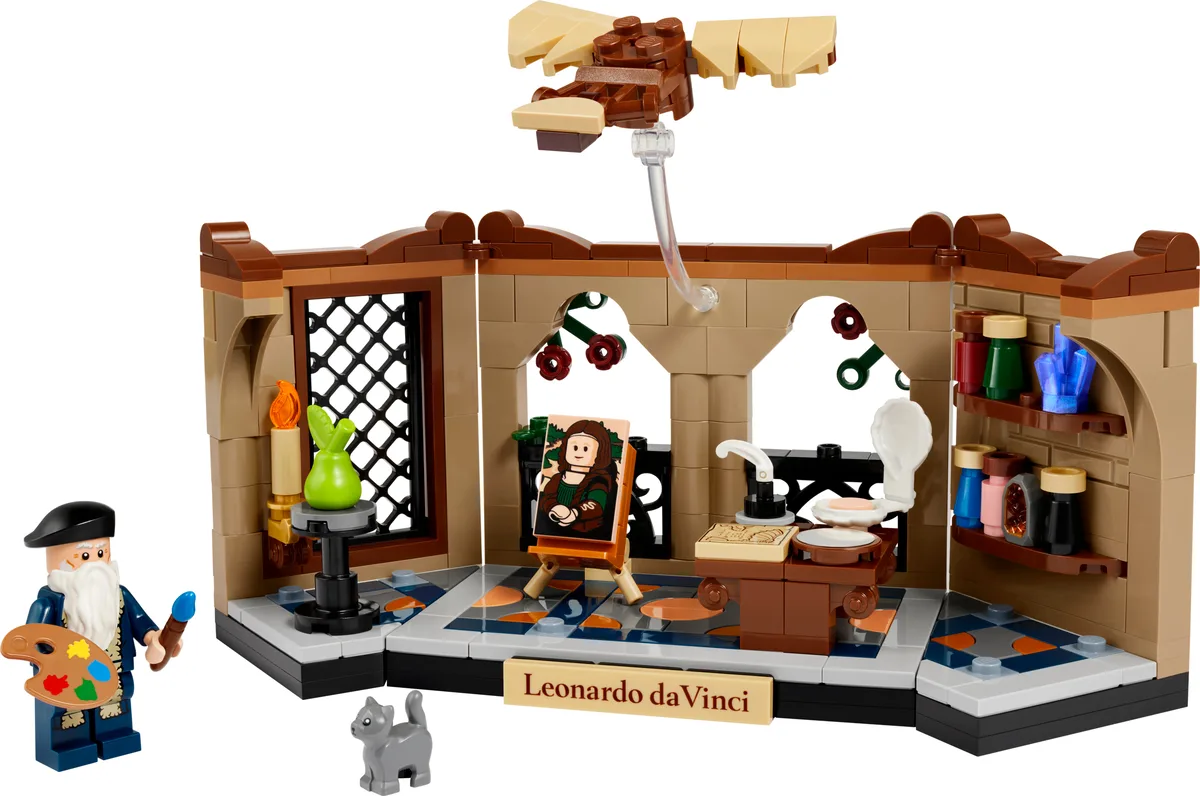 Dans le même style que le LEGO Hommage à Léonard de Vinci (40902-1) | Brick Broker